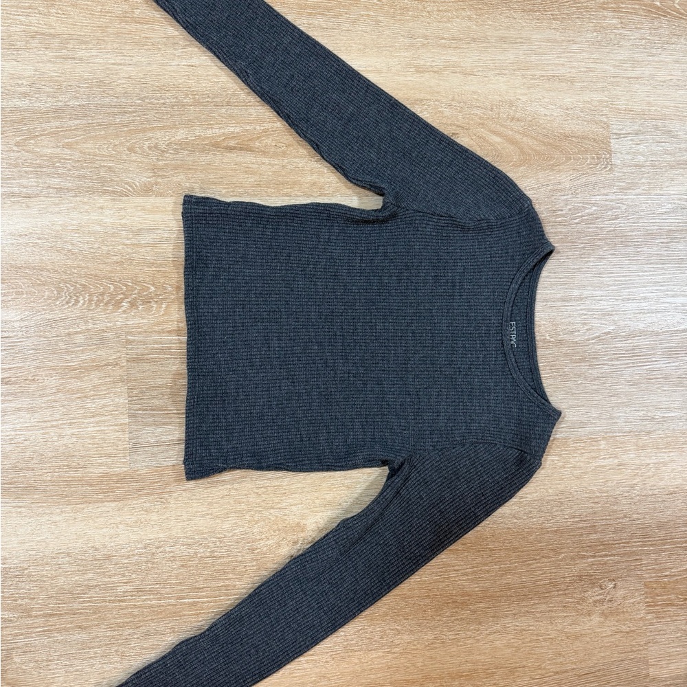 PacSun Dark Gray Long Sleeve Tee